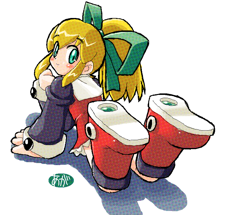 aga_(artist), blue_eyes, blush, capcom, loli, masatu, mega_man_(classic), mega_man_(series)
