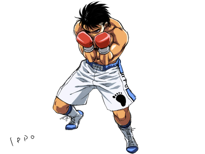 boxing_gloves, hajime_no_ippo, makunouchi_ippo, male, manly, muscle, tamtam