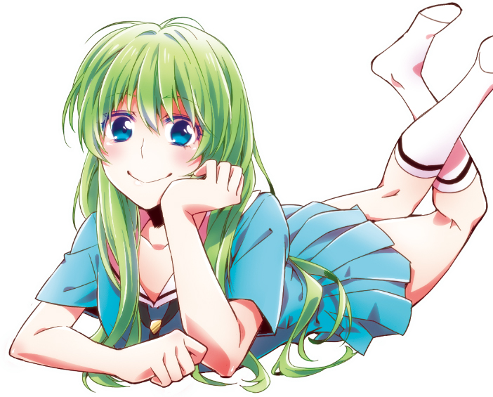 1boy, bad_id, blue_eyes, enkidu_(fate/strange_fake), fate/strange_fake, fate_(series), feet, green_hair