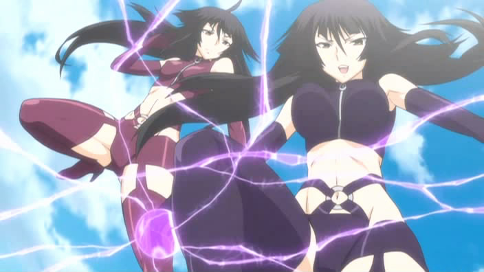 cap, hibiki, hibiki_(sekirei), hikari, hikari_(sekirei), lightning, sekirei, twins