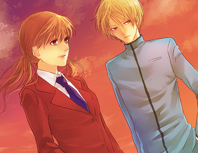 1girl, bad_id, blonde_hair, brown_hair, hand_in_pocket, kanameyura, long_hair, mizutani_shizuku