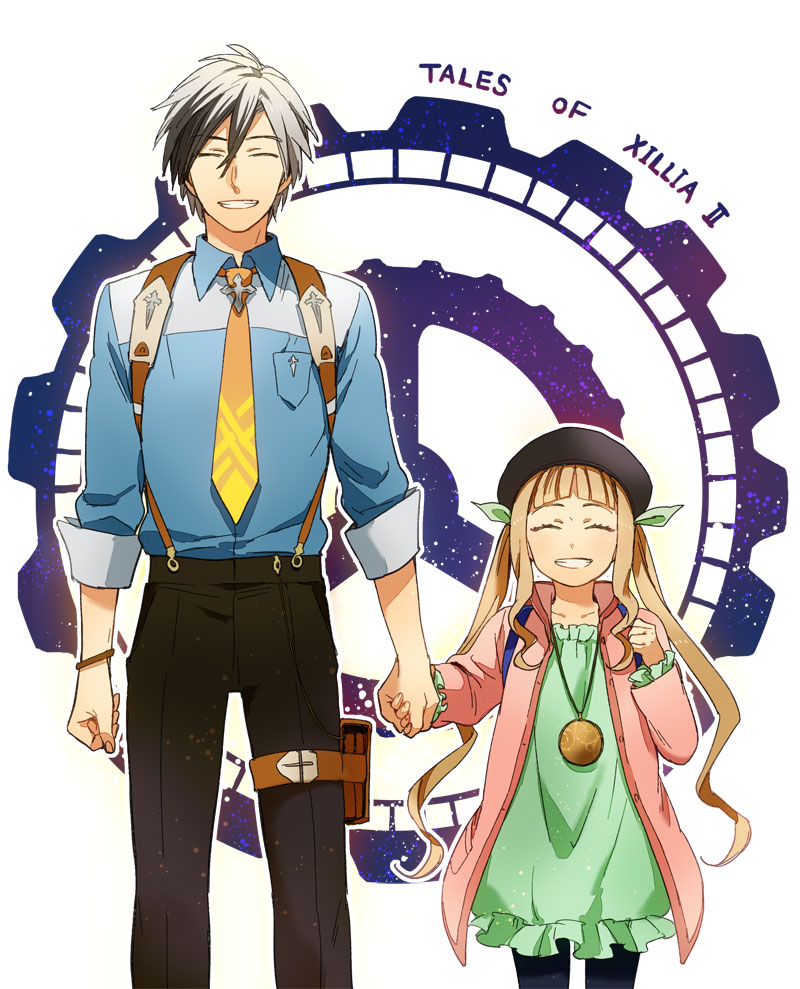 1girl, beret, black_hair, brown_hair, closed_eyes, elle_mel_martha, eyes_closed, gears