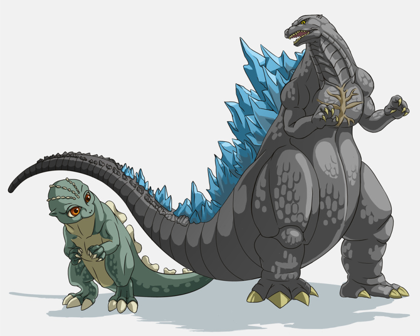 father_and_son, godzilla, godzilla_(series), little_godzilla, safe