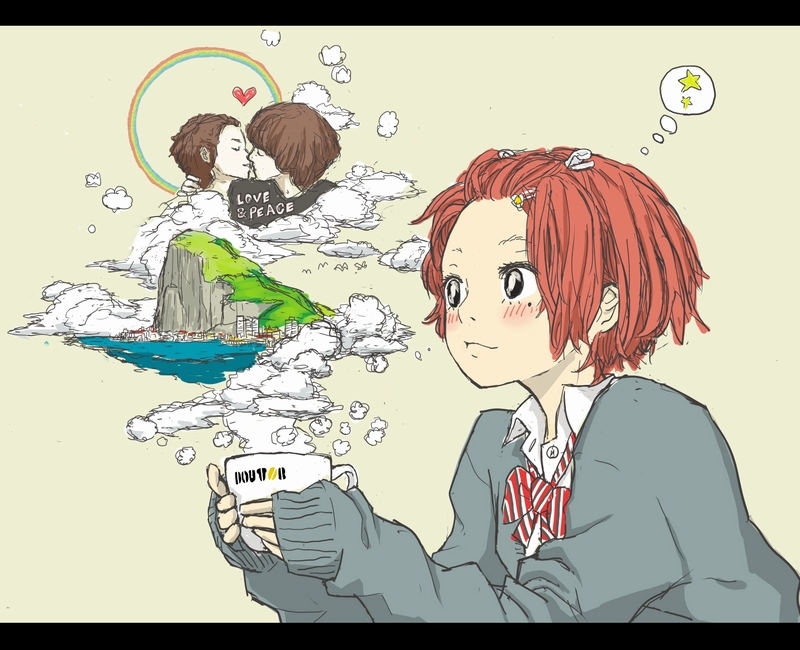 blush, cloud, clouds, coffee, imagining, john_lennon, kiss, mole