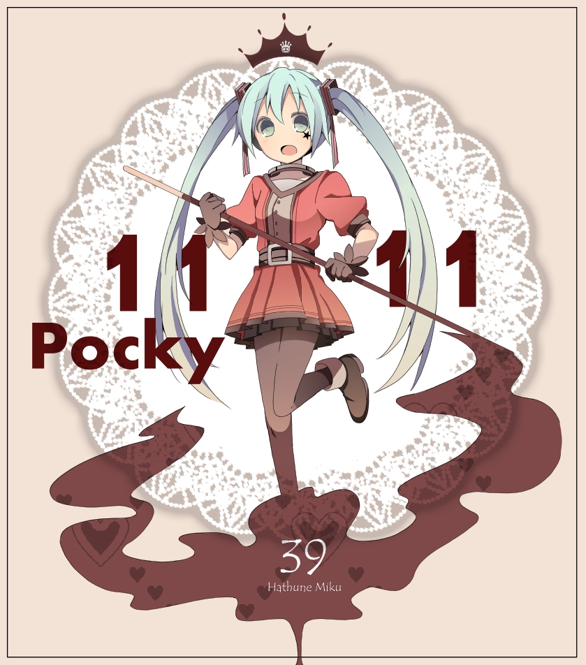 39, aren_(fubuki-46), belt, character_name, dated, dress, gloves, hatsune_miku