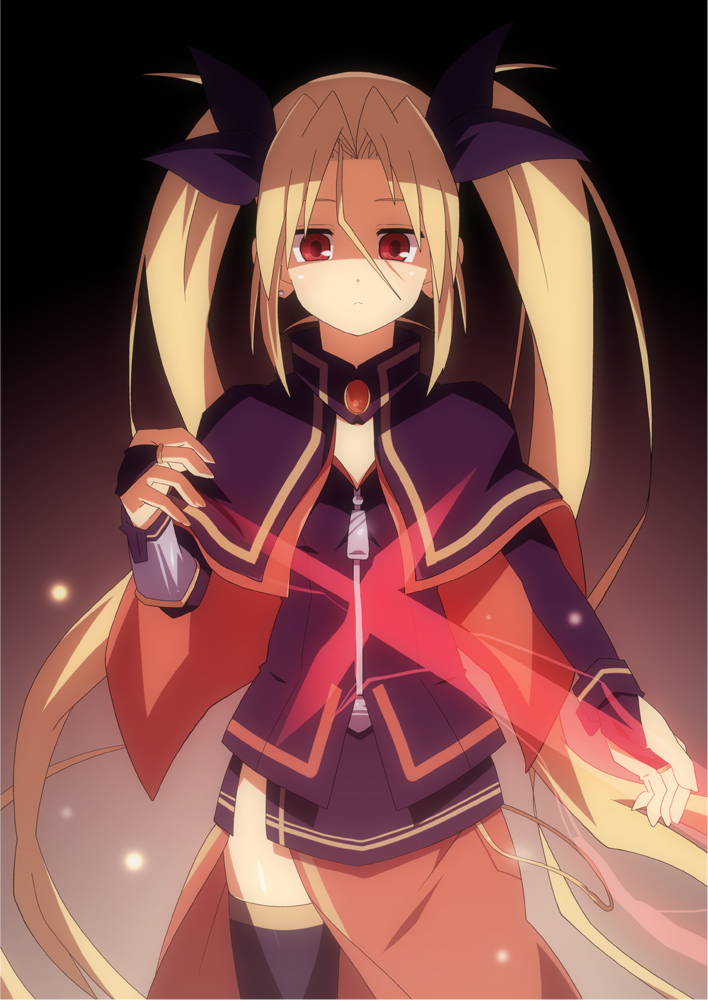 blonde_hair, long_hair, original, red_eyes, shin'ya_(nanp), shin'ya_(nanp), solo, thigh-highs