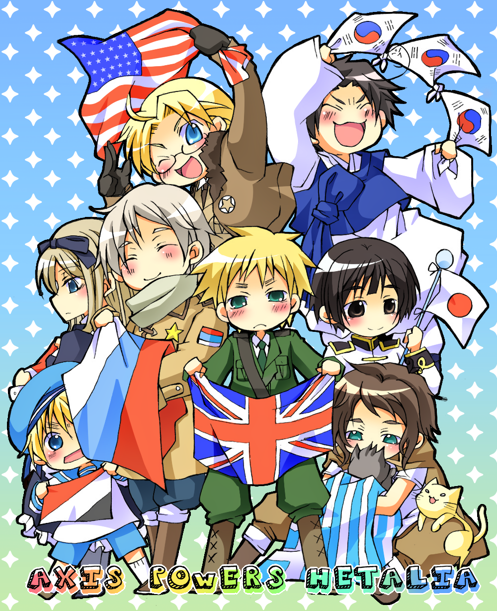 america_(hetalia), axis_powers_hetalia, belarus_(hetalia), blush, colored, greece_(hetalia), highres, i!