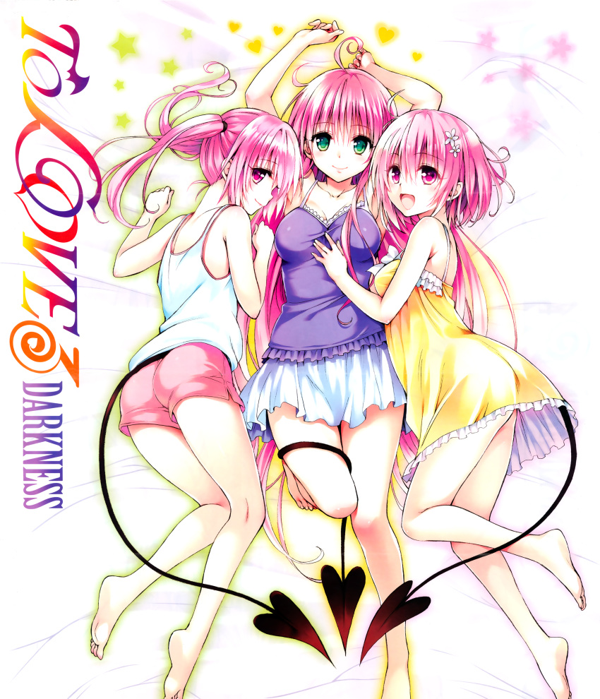 :d, absurdres, ahoge, armpits, arms_up, ass, bare_legs, bare_shoulders