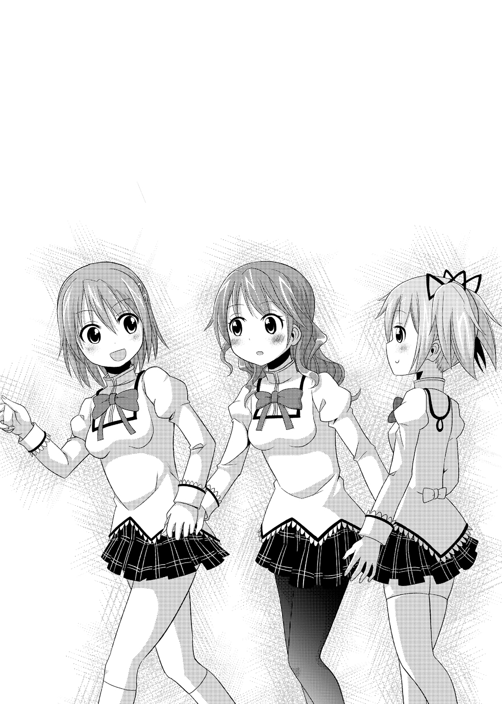 :d, buttexi-onndouru, comic, hair_ornament, hair_ribbon, hairclip, hand_holding, highres