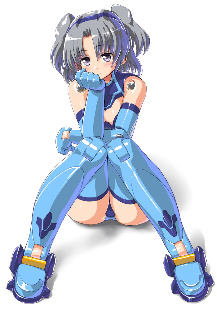 chin_rest, dd_(artist), doll_joints, elbow_gloves, gloves, grey_hair, knees_together_feet_apart, knees_together_feet_together