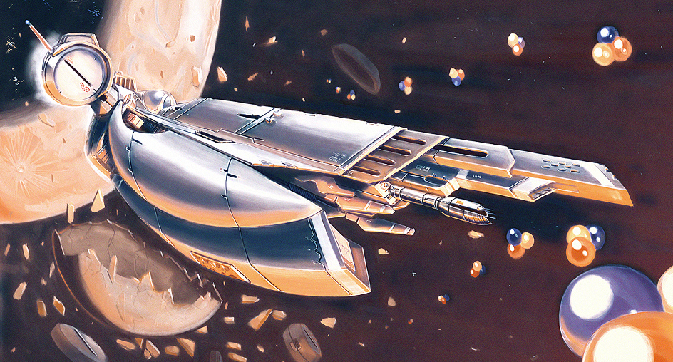 aflo_module, bad_id, beam_gun, cf-345_black_fly, debris, metal_black, metal_black_(taito), moon