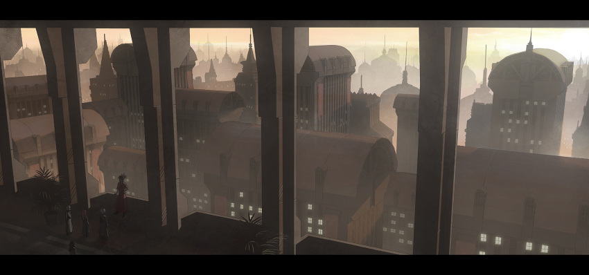 city, highres, house, masariro, pillar, pixiv_fantasia, pixiv_fantasia_1, revision