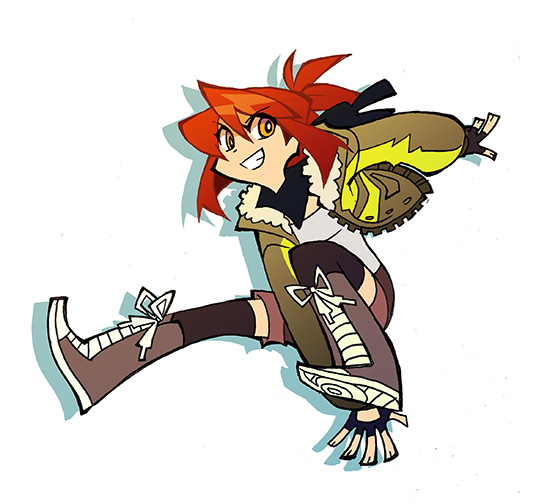 derivative_work, enna_(nargyle), nargyle, original, panty_&amp;_stocking_with_garterbelt, parody, psg_style, simple_background