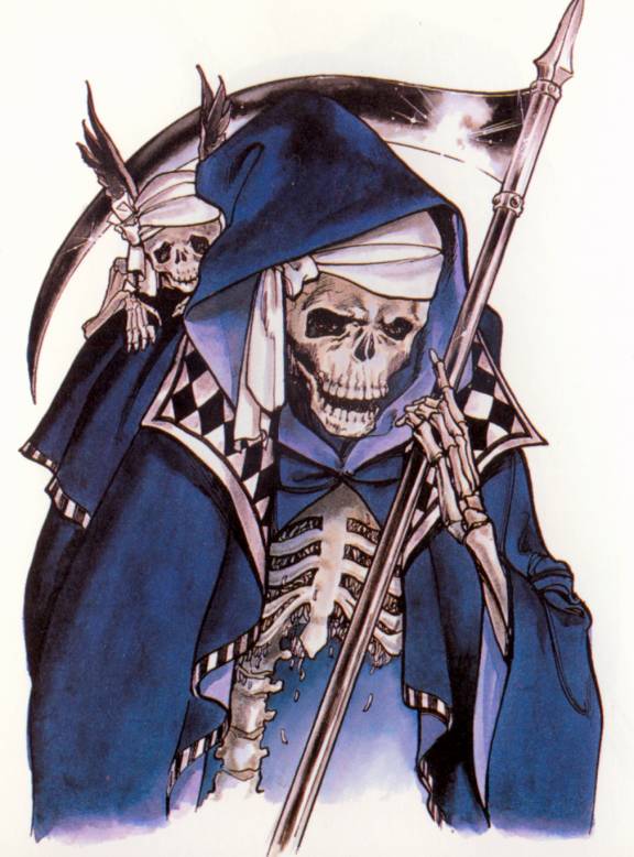 castlevania, castlevania:_symphony_of_the_night, checkered, death_(castlevania), death_(entity), hood, kojima_ayami, konami