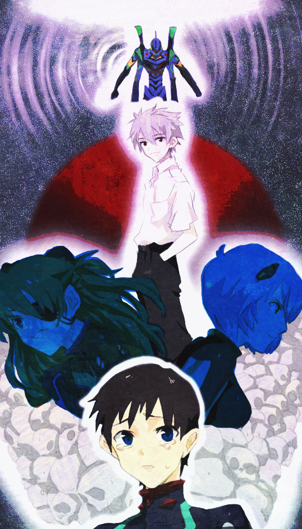 eva_13, evangelion:_3.0_you_can_(not)_redo, ikari_shinji, mecha, nagisa_kaworu, neon_genesis_evangelion, plugsuit, rebuild_of_evangelion