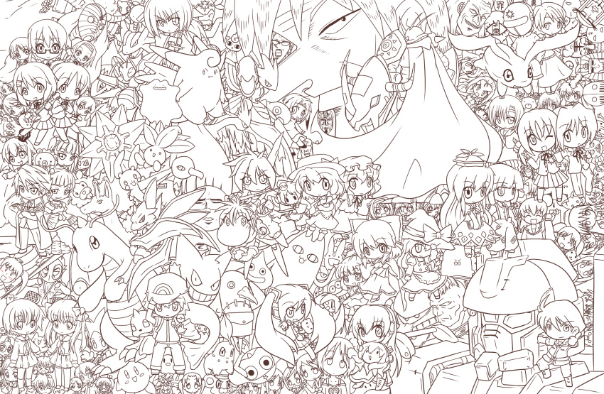 >_<, 20th_century_boys, 6+boys, 6+girls, akagi:_yami_ni_oritatta_tensai, akagi_shigeru, akiyama_mio, alternate_costume