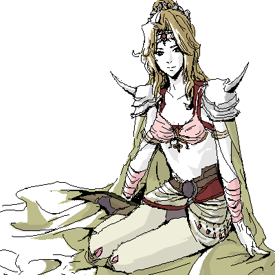 blonde_hair, cape, female, final_fantasy, final_fantasy_iv, green_eyes, leotard, long_hair