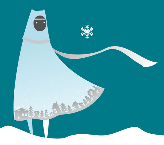 ._., fuju, journey, journey_(game), scarf, snow, snowflakes, solo