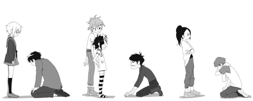 4boys, a-ka, blazer, boots, cardigan, character_request, chihara_minori, commentary