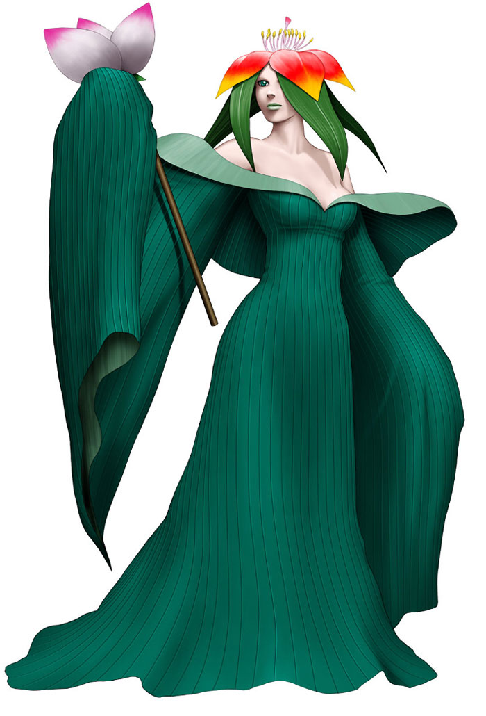 3d, arc_the_lad, arc_the_lad_generation, artist_request, camellia, end_of_darkness, female, highres