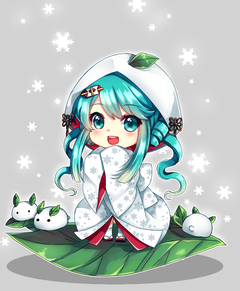 :d, aqua_eyes, aqua_hair, arakunae, blush, chibi, hatsune_miku, highres