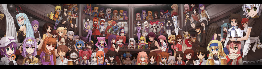 6+girls, 999, absurdres, accelerator, aldora, aliasse, amagami, anarchy_stocking