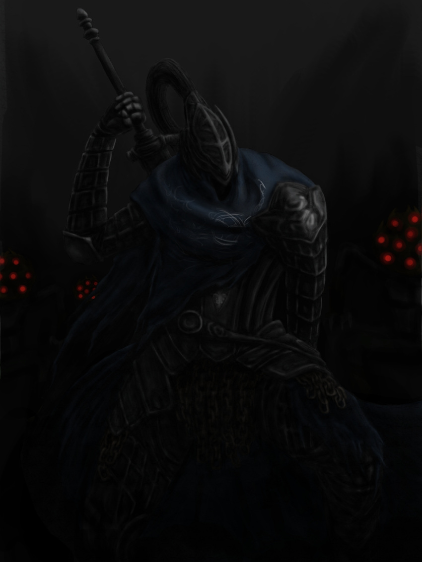 armor, artorias_the_abysswalker, cape, dark, dark_souls, demon, full_armor, gauntlets
