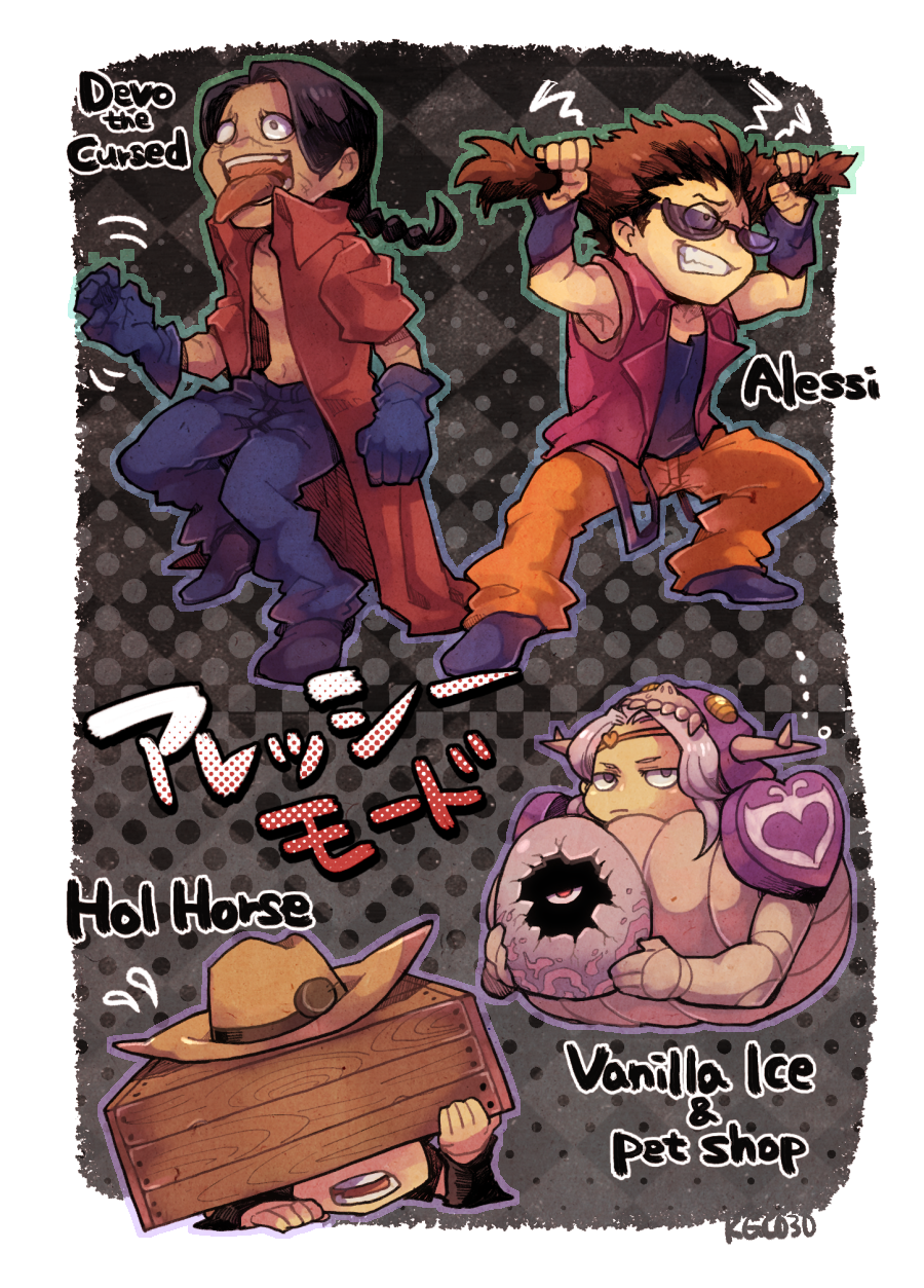 age_regression, alessi, black_hair, box, braid, brown_hair, chakoiking, chibi