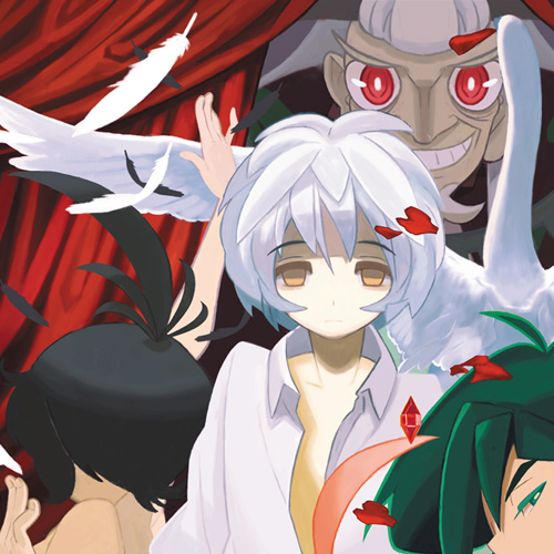 ahiru, ahiru_(duck), ahoge, alternate_form, ballerina, bird, black_hair, drosselmeyer