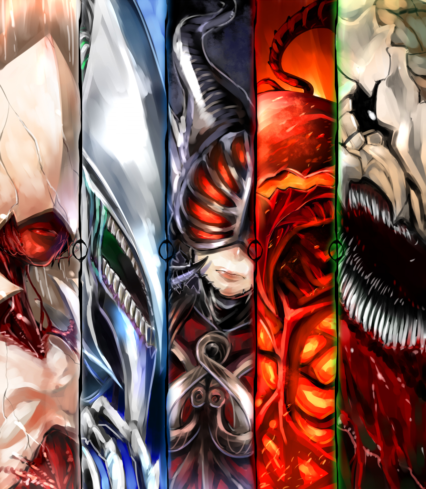 elesh_norn, hitsuji_bako, jin-gitaxias, lips, magic:_the_gathering, magic_the_gathering, no_eyes, red_skin