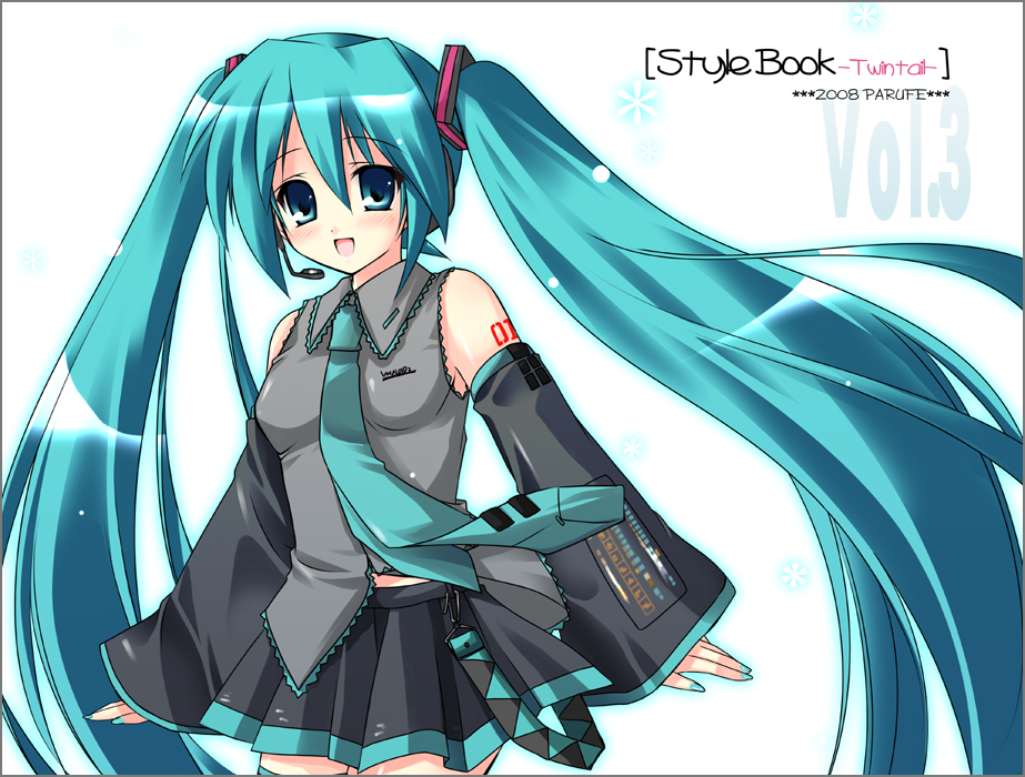 hatsune_miku, hayashi_sakura, tagme, vocaloid, white