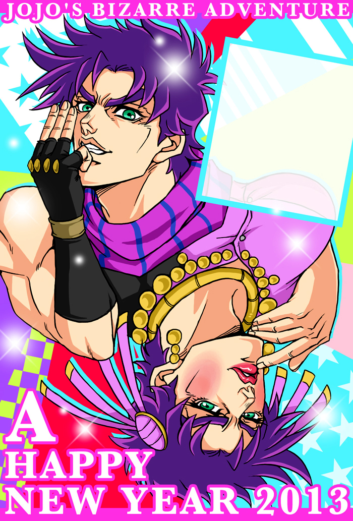2boys, crossdressinging, dual_persona, earrings, finger_to_mouth, fingerless_gloves, freeky, gloves