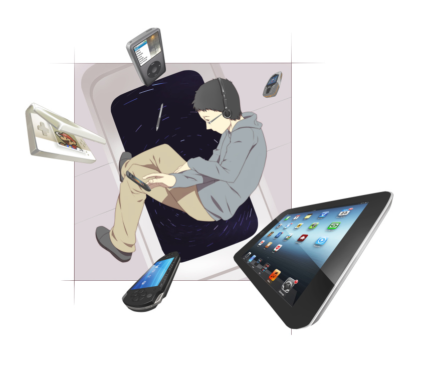 cellphone, console, digital_media_player, handheld, handheld_console, headphones, highres, ipad, ipod, nexus, nintendo_ds, nokia_(company), original, phone, playstation_portable, sennheiser, siemens, smartphone, stylus, tablet_pc, wack