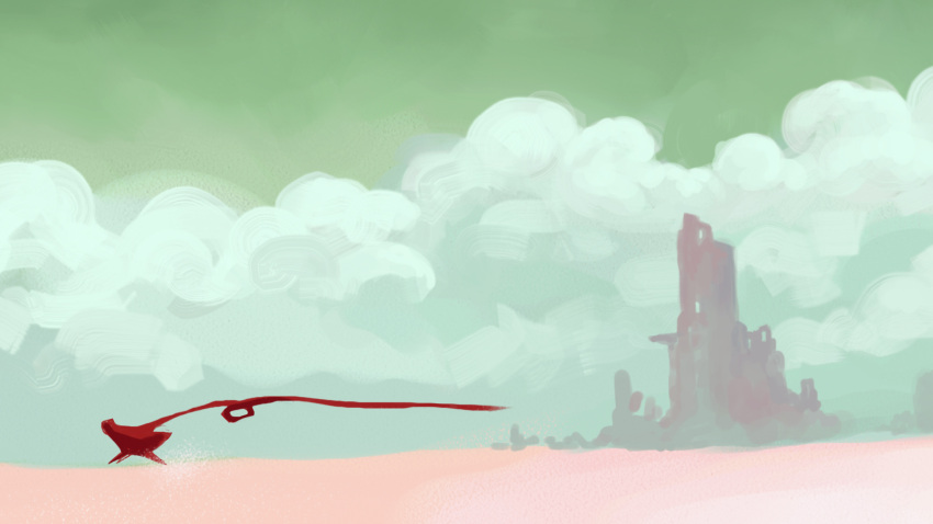 building, cloud, clouds, desert, highres, journey, long_image, matt_nava