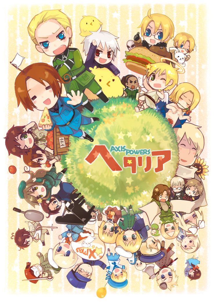 ^_^, ahoge, alien, america_(hetalia), angel, austria_(hetalia), axe, axis_powers_hetalia