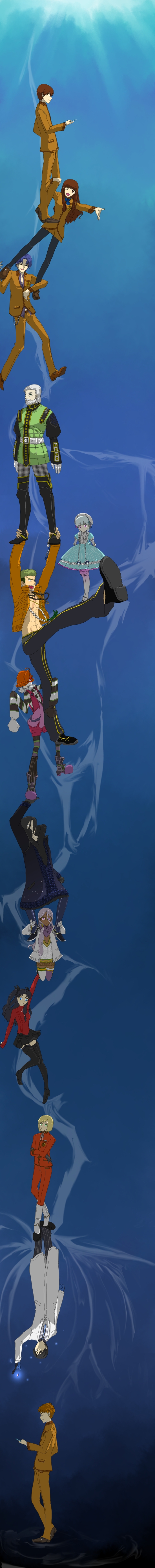 caster_(fate/extra), dan_blackmore, durarara!!, fate/extra, fate_(series), female_protagonist_(fate/extra), gatou_monji, julius_belkisk_harway, kanra211, leonard_bistario_harway, male_protagonist_(fate/extra), matou_shinji, rani_viii, ranruu-kun, tohsaka_rin, toosaka_rin, trust_me, twice_h_pieceman