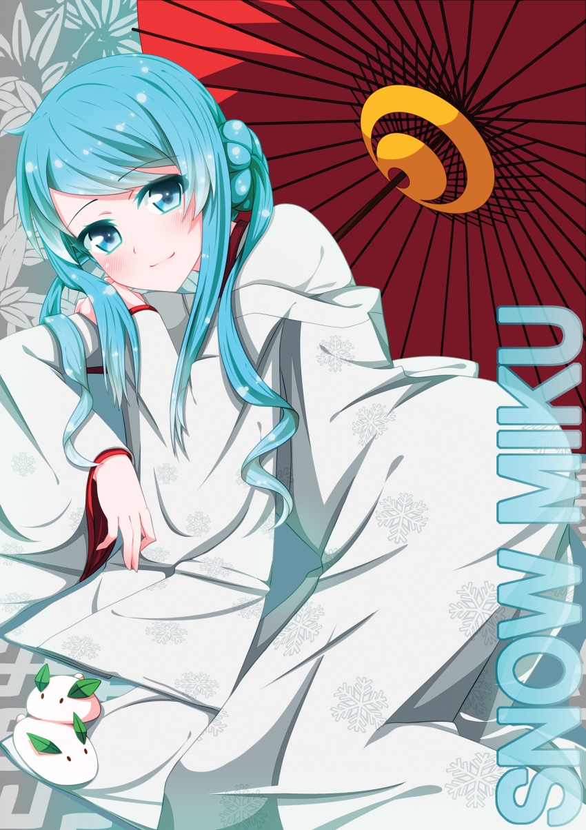 1girl, aqua_eyes, aqua_hair, character_name, hatsune_miku, highres, japanese_clothes, kimono