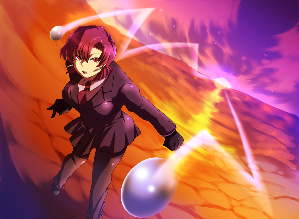 1girl, ball, bazett_fraga_mcremitz, fate/hollow_ataraxia, fate_(series), formal, fragarach, gloves