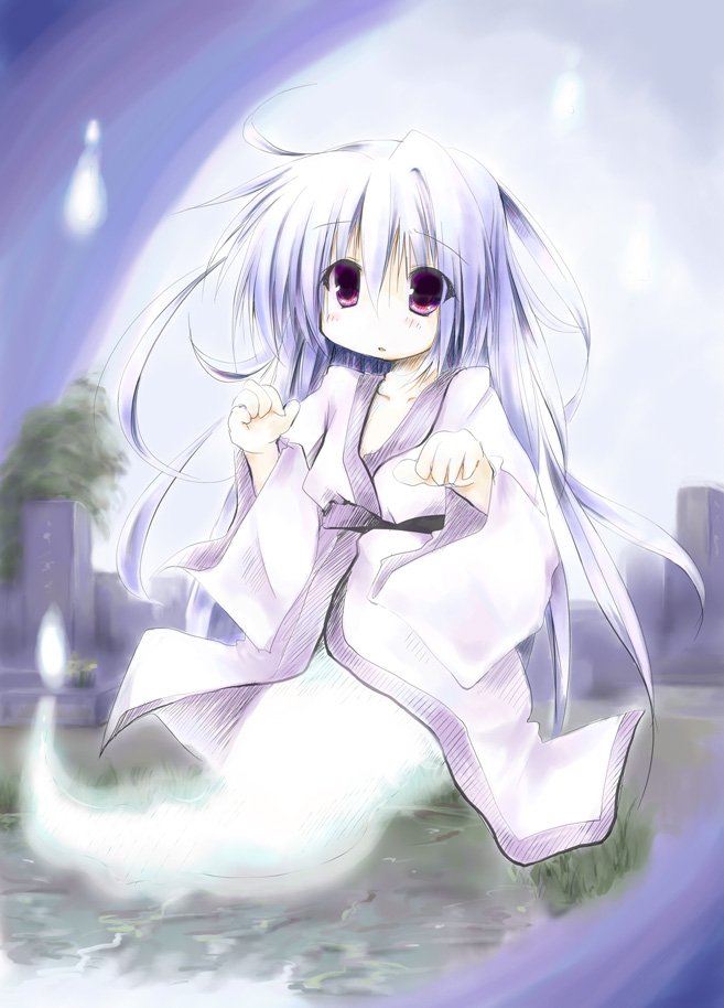 japanese_clothes, kimono, long_hair, original, purple_eyes, purple_hair, sakanaya_nakasa, solo