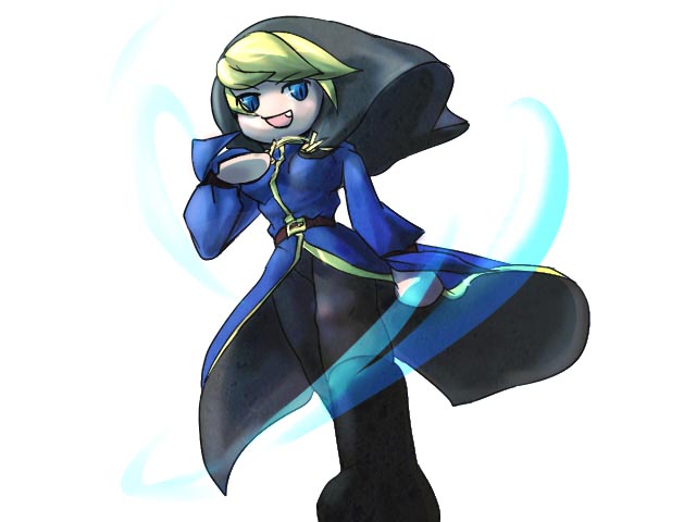blonde_hair, blue_eyes, boots, goeniko, goenitz, king_of_fighters, kof, midnight_bliss