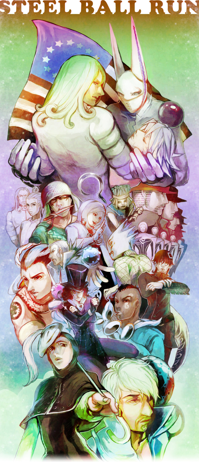 20th_century_boy_(stand), american_flag, axl_ro, ball, blackmore, chocolate_disco, diego_brando, dirty_deeds_done_dirt_cheap