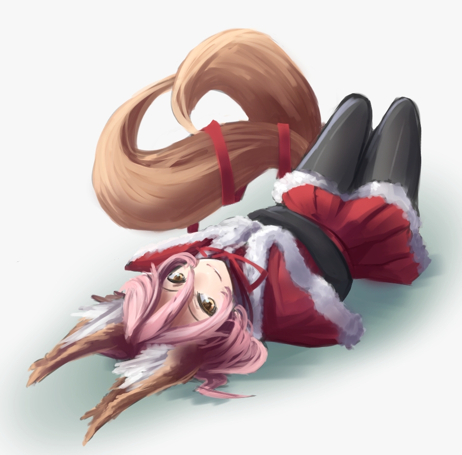 1girl, animal_ears, arceonn, black_legwear, brown_eyes, capelet, fox_ears, fox_tail