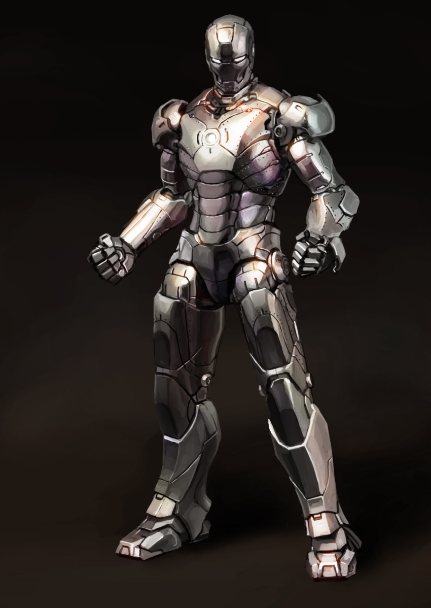 1boy, armor, freedomz3, full_armor, glowing, glowing_eyes, helmet, highres