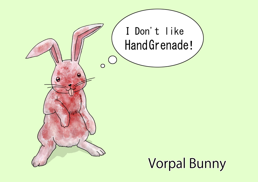 blood, killer_rabbit_of_caerbannog, monty_python, nekotarou, rabbit
