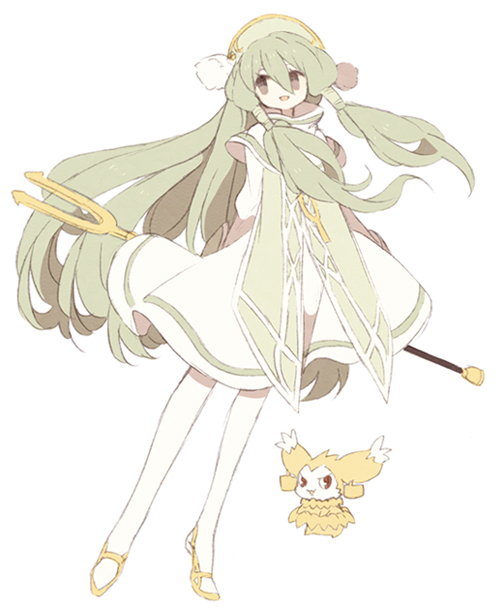 1boy, enkidu_(fate/strange_fake), fate/strange_fake, fate_(series), fusion, gilgamesh, green_eyes, green_hair