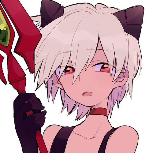lance_of_cassius, nagisa_kaworu, neon_genesis_evangelion, red_eyes, sa_kuma, short_hair, white_hair