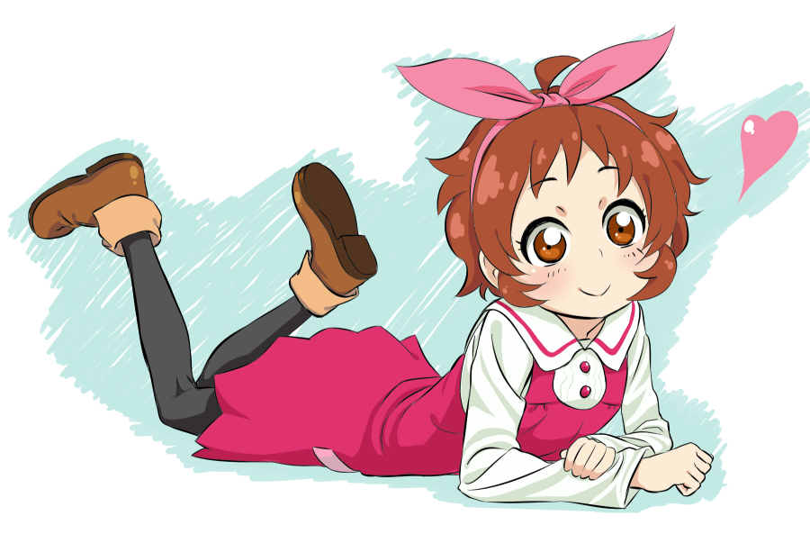 1boy, aikatsu!, black_legwear, blush, brown_eyes, brown_hair, crossdressinging, dress