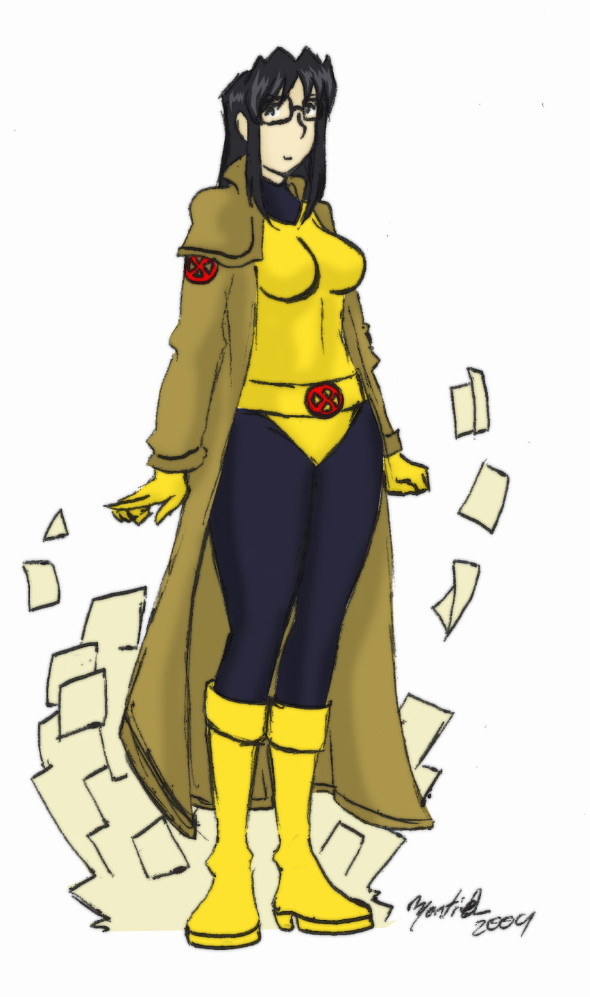 cosplay, glasses, kitty_pryde, marvel, read_or_die, shadowcat, trenchcoat, x-men
