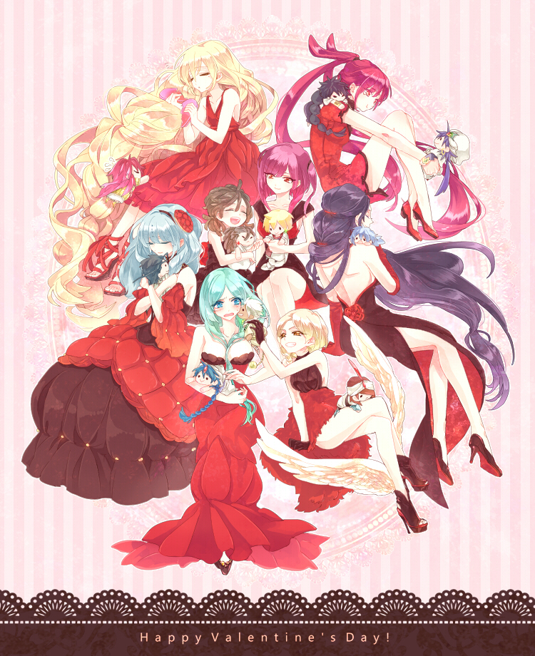 abby_(troser), aladdin_(magi), ali_baba_saluja, aqua_hair, blonde_hair, blue_eyes, blush, chinese_clothes