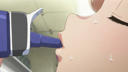 akb0048, animated, animated_gif, drink, drinking, kojima_haruna_(akb0048), lips, lowres